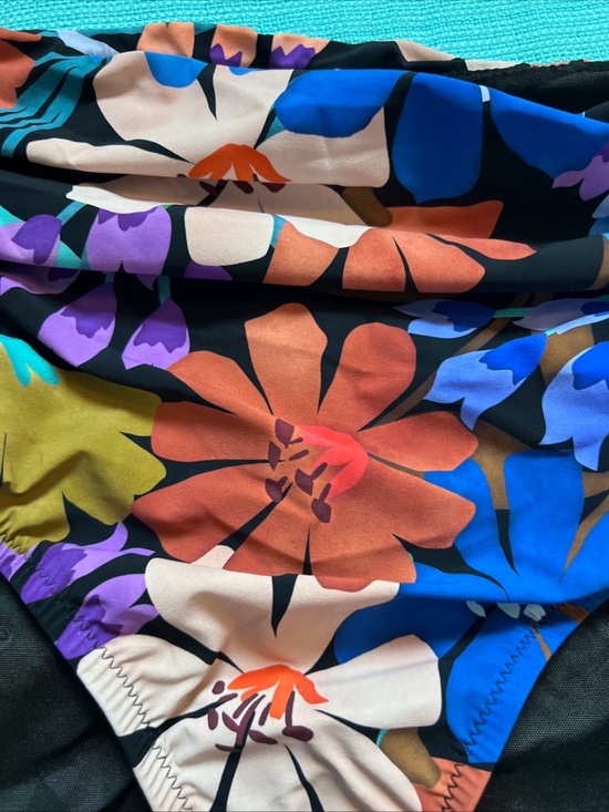 Gottex Women’s Shirred High Waist Bottom Tommy Control Bikini Sz 10 New #F - Picture 7 of 14